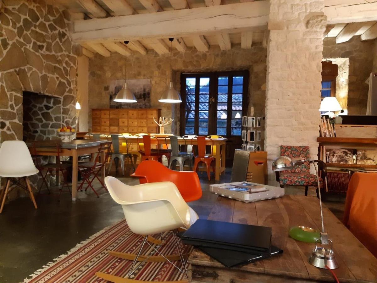 La Maison Sous Le Chateau Montsegur Bagian luar foto