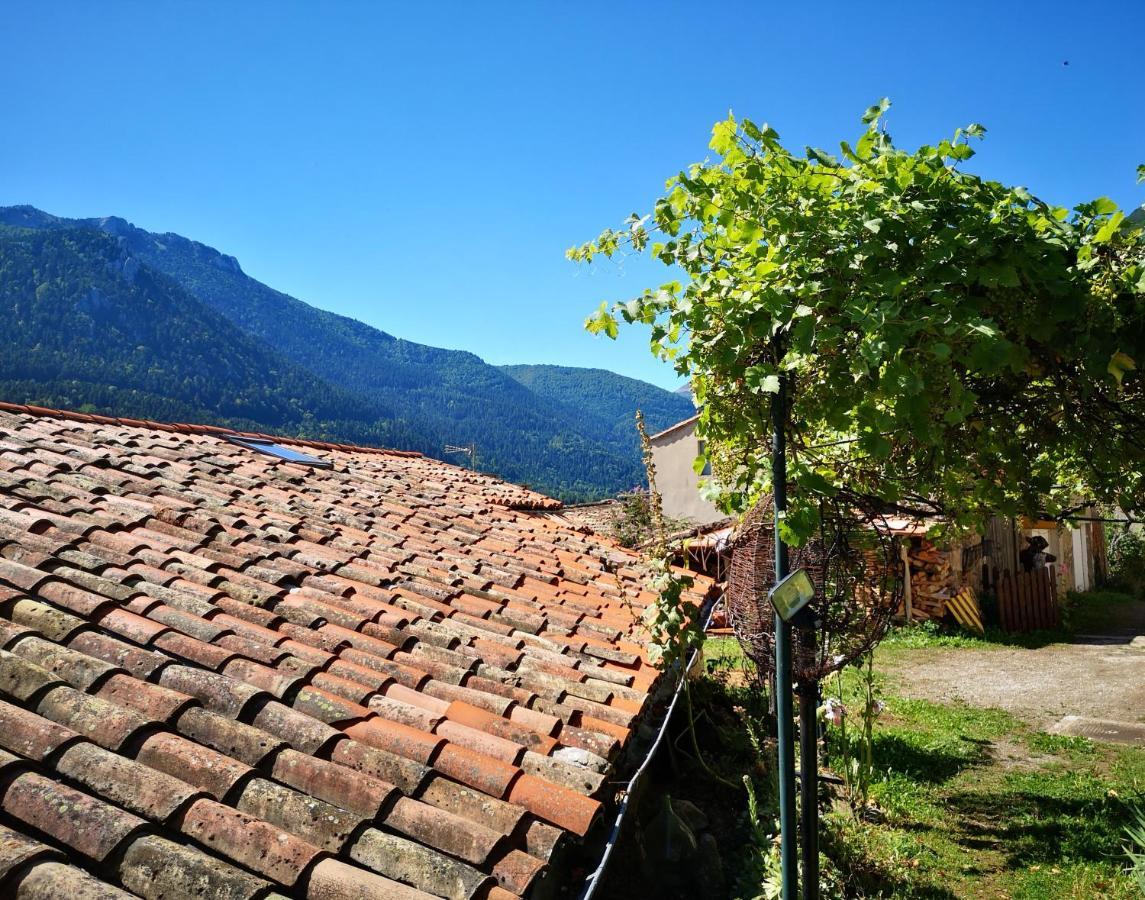 La Maison Sous Le Chateau Montsegur Bagian luar foto